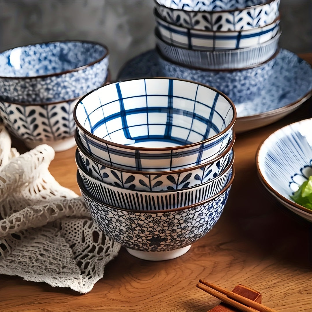 Japanese Design Rice Bowl Set