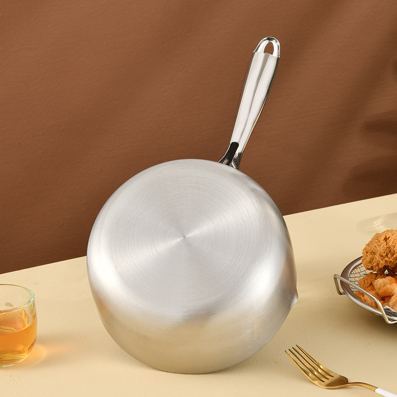 Saucepan with Pour Spouts