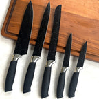 6-Piece Kitchen Knife Set with Magnetic Strip