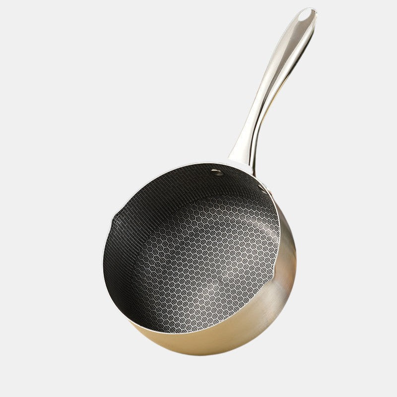 Saucepan with Pour Spouts