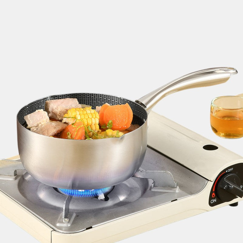 Saucepan with Pour Spouts