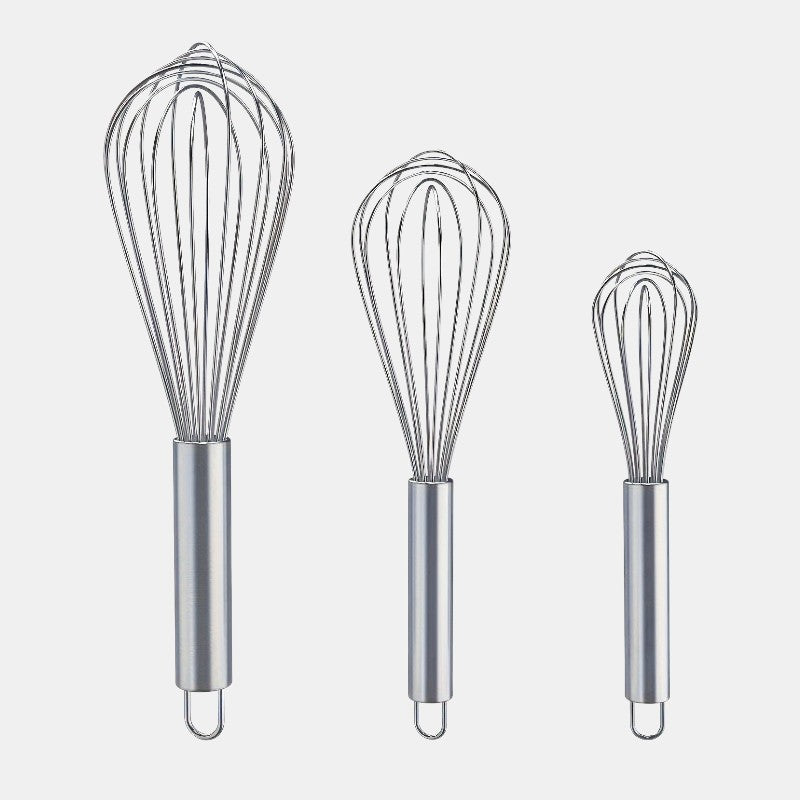3-Piece Stainless Steel Whisk Set